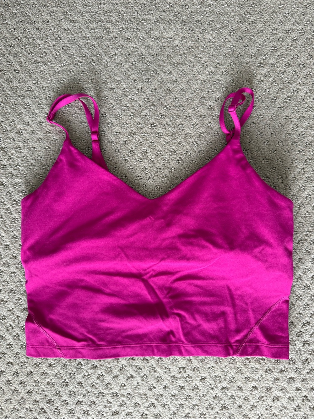 lululemon athletica Bright Magenta Tank Top